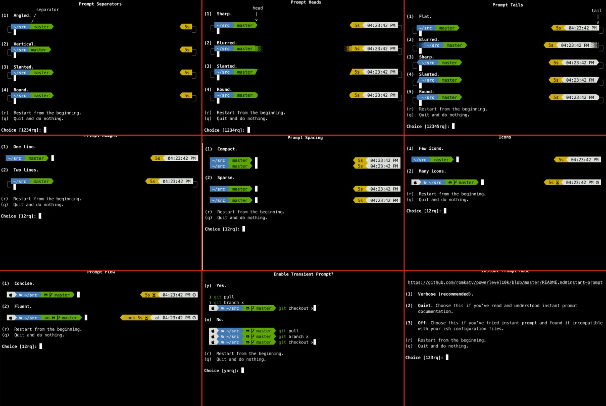 iTerm2 꾸미기 oh my zsh powerlevel10k - AIPOQUE
